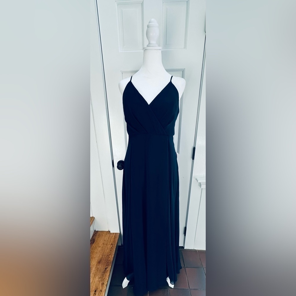 Elegant Navy Maxi Dress